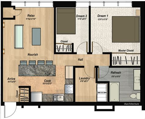 Condo Floor Plans 2 Bedroom | Review Home Co