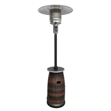 Tall Propane Patio Heater with Table | Wayfair