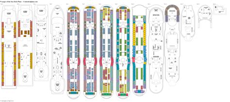 Voyager Of The Seas Ship Map