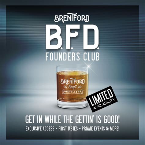 Founders Club Membership – Brentford Distillers