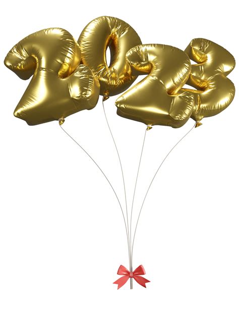 happy new year 2023. gold balloons 15215078 PNG