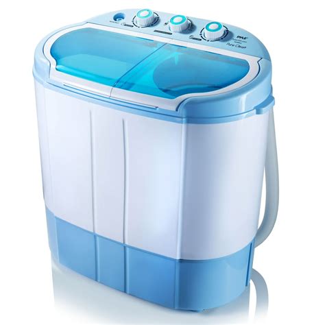 Pyle Compact & Portable Washer & Dryer, Mini Washing Machine and Spin ...