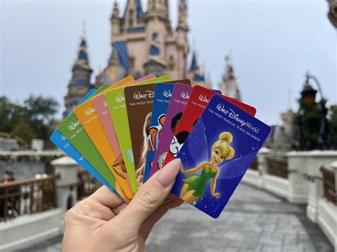 PHOTOS: New Walt Disney World Ticket Cards Debut, 50th Anniversary ...