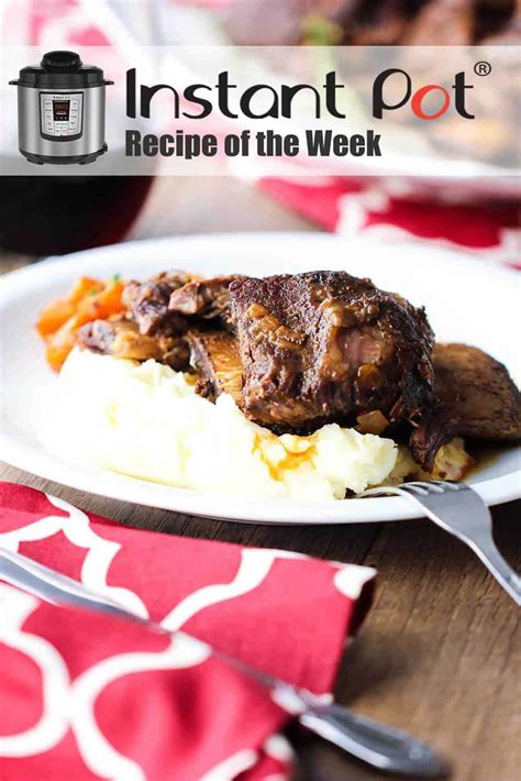 Instant Pot Beef Short Ribs - How To Feed A Loon