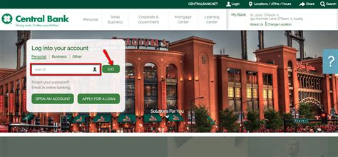 Central Bank Online Banking Login - CC Bank