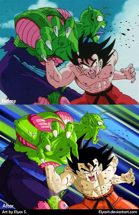 Goku VS Piccolo Jr. Redraw | Personajes de dragon ball, Memes de anime ...