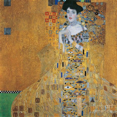 Portrait Of Adele Bloch-bauer I Painting by Gustav Klimt