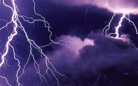 Real Lightning Storm Wallpaper