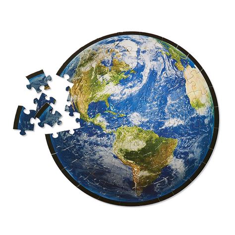 Earth Puzzle in a Tin - Montessori Services