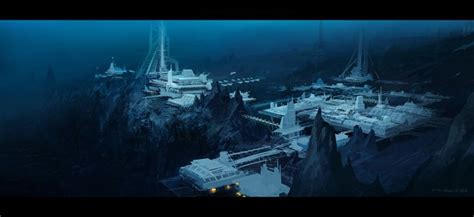 ArtStation - Underwater Base, Thomas Pringle | Sci fi concept art ...