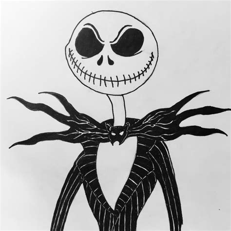 Jack Skellington | The Drawing Journey