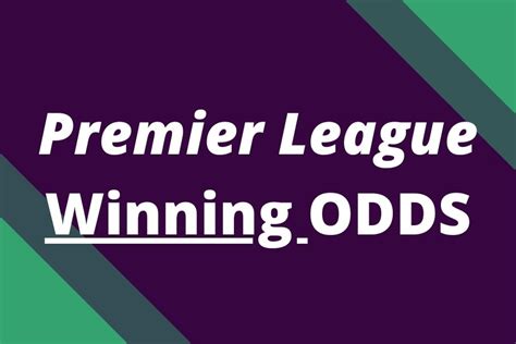 Premier League Winner Odds 2023/24 | FPL reports