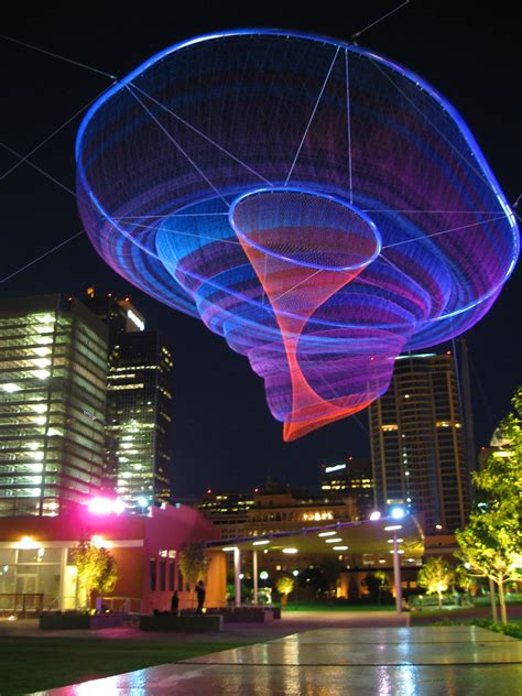 Downtown Phoenix Floating Sculpture | stuinaz | Flickr