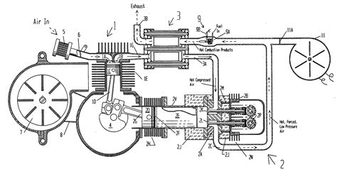 Afterburning, recuperated, positive displacement engine - Eureka ...