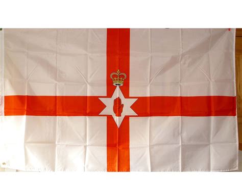 red hand of ulster 5 x 3 flag northern ireland loyalist orange order ...