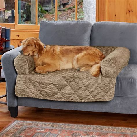 Grip-Tight® Bolstered Dog Sofa Protector | Orvis