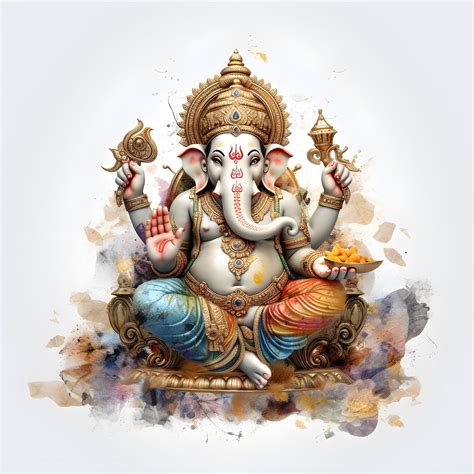 Download Ai Generated, Ganesh, Ganpati. Royalty-Free Stock Illustration ...