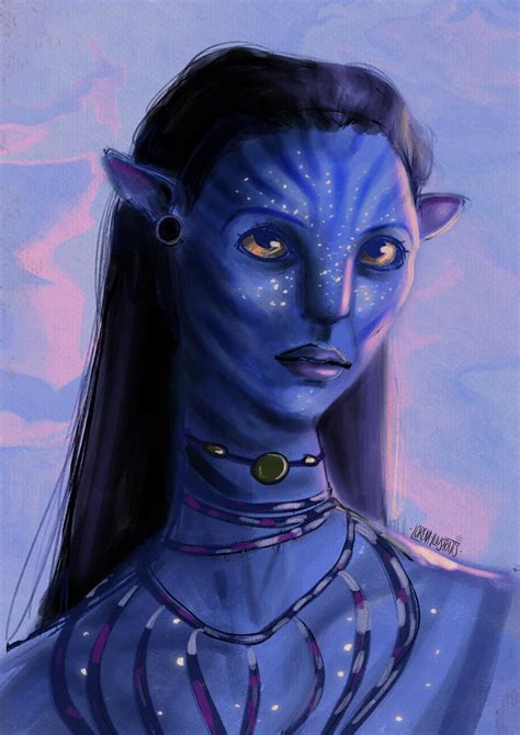 ArtStation - Neytiri fan art