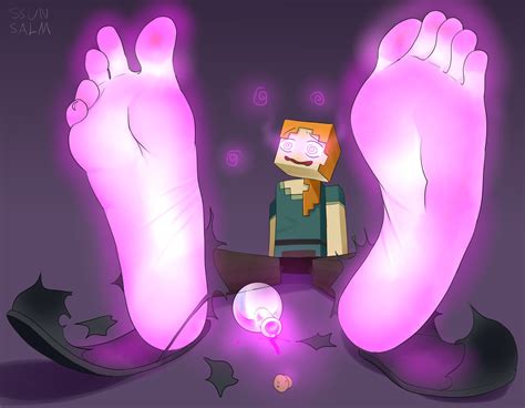 Alex with potion of feet growth 2 by Ssunsalm on DeviantArt