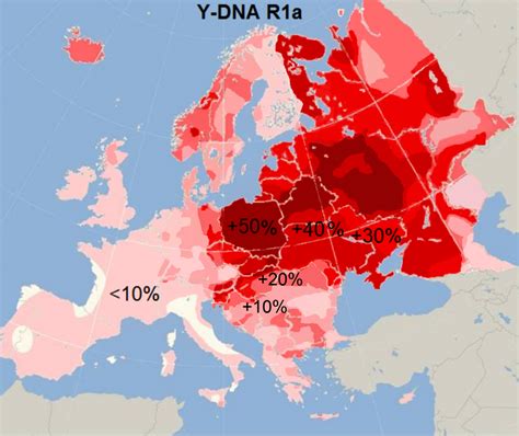 R1A Slavic Lechistan Haplogroup | Map, European history, European map