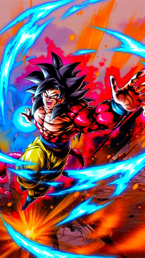 Download Super Saiyan 4 Goku DBZ 4K Wallpaper | Wallpapers.com