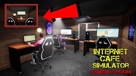 Console Gaming Room Part 3 internet cafe simulator - YouTube