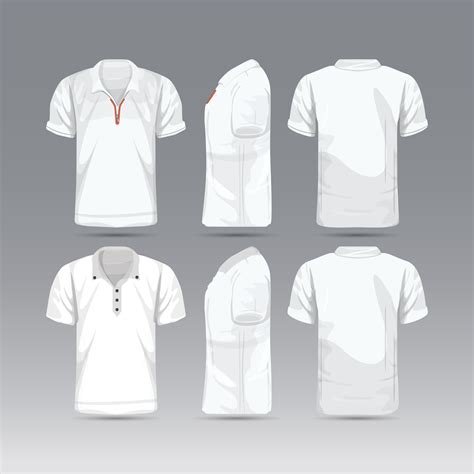 Classic Mens Polo Shirt Template 2860005 Vector Art at Vecteezy