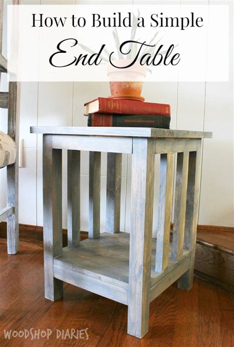 DIY Side Table Plans - Pretty Handy Girl