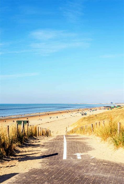 Zandvoort beach is a popular day trip from Amsterdam