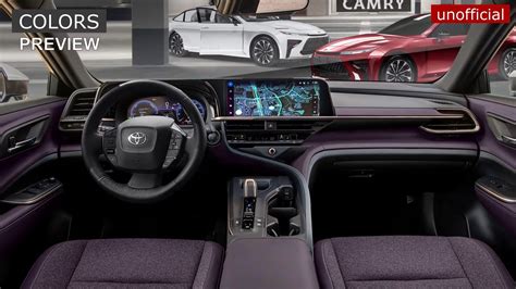 2024 Toyota Camry Interior - Amandi Sarena