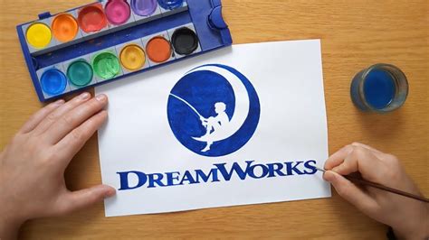 Dreamworks Logo Drawing Logo Painting Things To Draw And Paint | Images ...