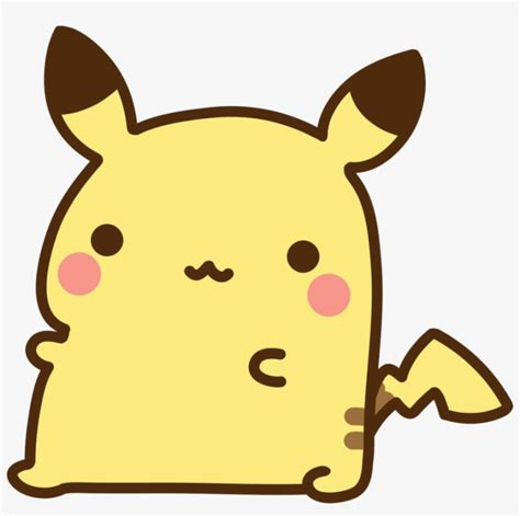 Chibi Pikachu With Mustache