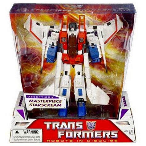 Transformers Masterpiece Starscream G1 USA Walmart Exclusive Toy 2007 ...