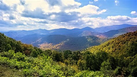 Blue Ridge Mountains in the Fall Photograph by Keith Rossein - Fine Art ...