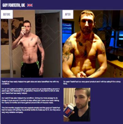 Testofuel before and after - Scam Legit