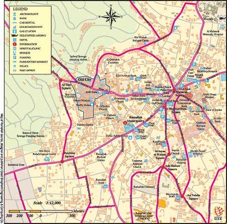 Ramallah Map