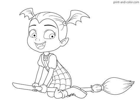 Vampirina Disney Coloring Pages