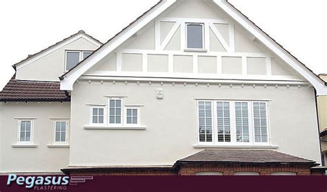 Exterior Wall Rendering in North London, Essex & Herts | Pegasus Plasterers