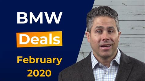 FULL list of BMW Incentives and Lease Deals for February 2020 - YouTube