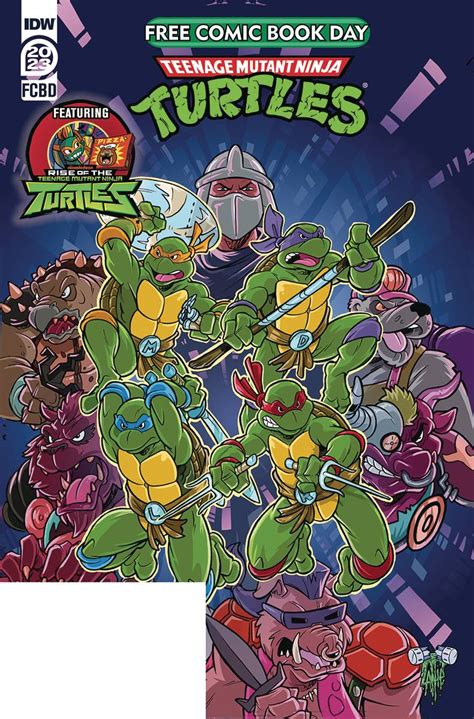 DEC220029 - FCBD 2023 TEENAGE MUTANT NINJA TURTLES (Net) - Free Comic ...