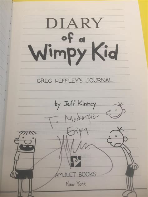 Diary of a Wimpy Kid, Book 1 par Jeff Kinney: Very Good Hardcover (2007 ...