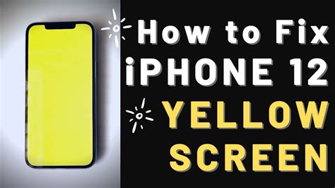 What To Do If My IPhone Screen Is Yellow?