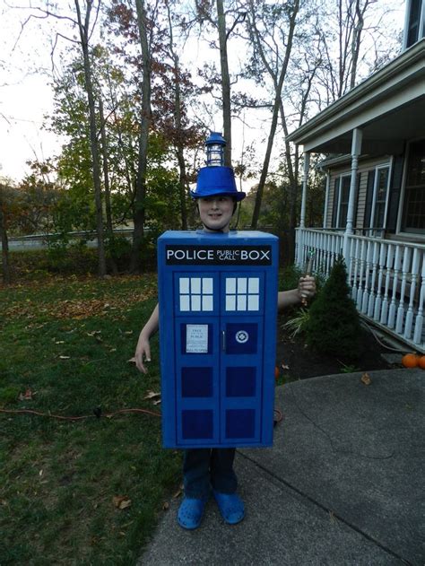 DIY Tardis Costume | Tardis costume, Tardis, Clever costumes