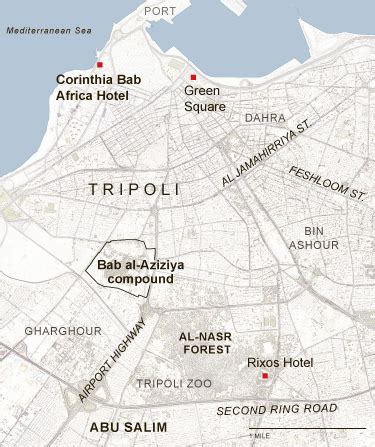 Tripoli Map Location