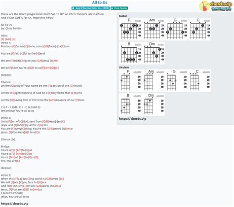 Hợp âm: All to Us - cảm âm, tab guitar, ukulele - lời bài hát | chords.vip