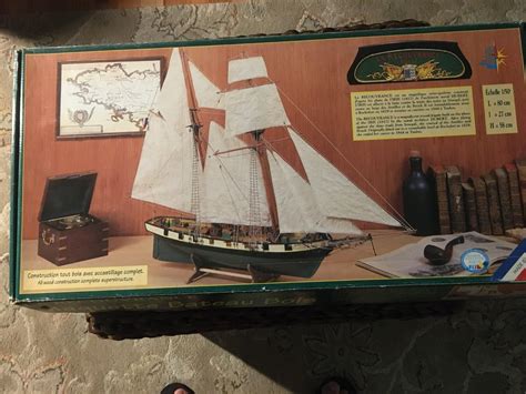 Boat Model Kit "La Recouvrance" French Frigate | eBay