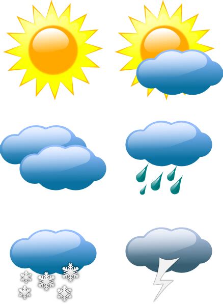 Weather Seasons Clip Art at Clker.com - vector clip art online, royalty ...