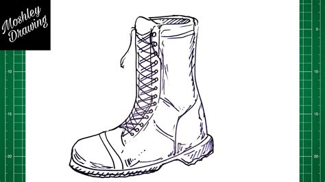 How To Draw Combat Boots? - PostureInfoHub