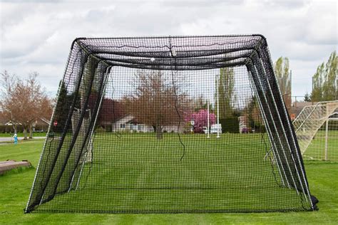 Freestanding Trapezoid Batting Cage - Home Run Edition (No Poles ...