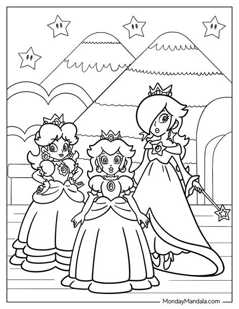 22 Rosalina Coloring Pages (Free PDF Printables)